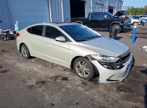 5NPD84LF4HH200010 2017 HYUNDAI ELANTRA Серебряный Вид спереди