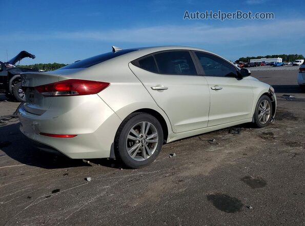 5NPD84LF4HH200010 2017 HYUNDAI ELANTRA Серебряный Передняя правая четверть