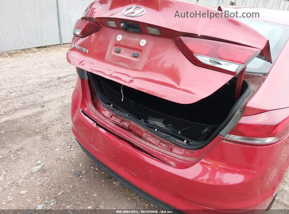 5NPD84LF4HH211704 2017 HYUNDAI ELANTRA Red 