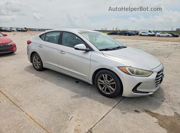 5NPD84LF4JH220313 2018 HYUNDAI ELANTRA Silver Передня права чверть