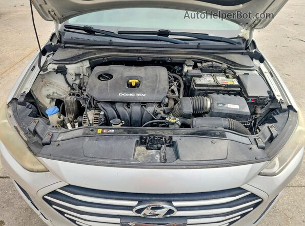 5NPD84LF4JH220313 2018 HYUNDAI ELANTRA Silver Вид задньої частини салону