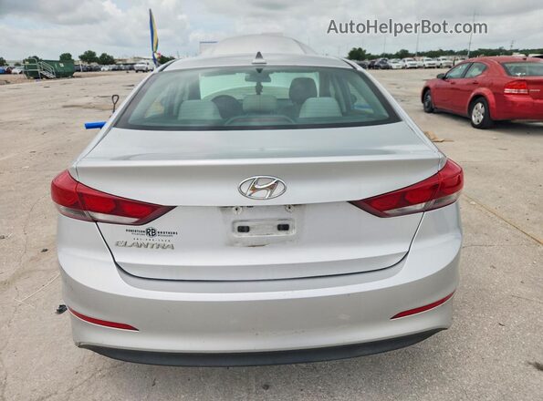 5NPD84LF4JH220313 2018 HYUNDAI ELANTRA Silver Вид ззаду