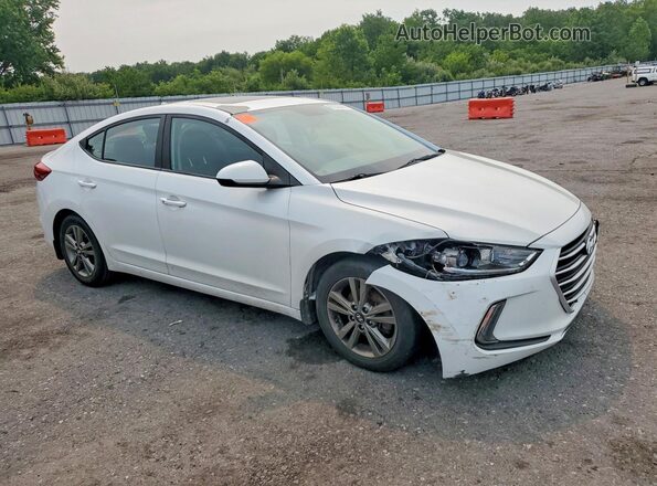 5NPD84LF4JH237788 2018 HYUNDAI ELANTRA White Առջևի աջ