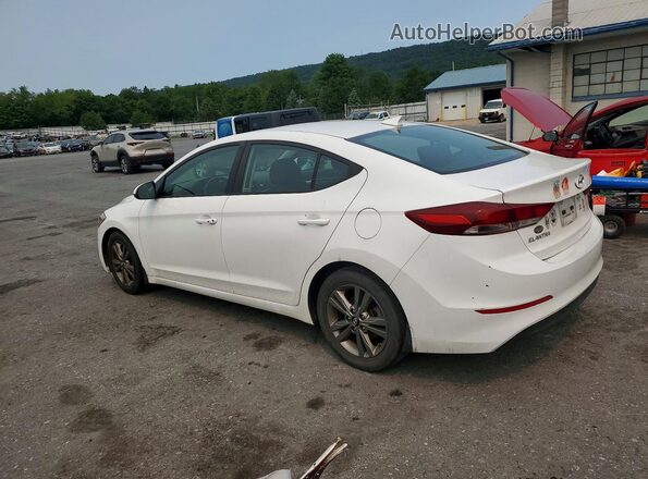 5NPD84LF4JH237788 2018 HYUNDAI ELANTRA White Հետևի ձախ