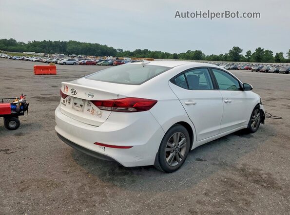 5NPD84LF4JH237788 2018 HYUNDAI ELANTRA White Հետևի աջ