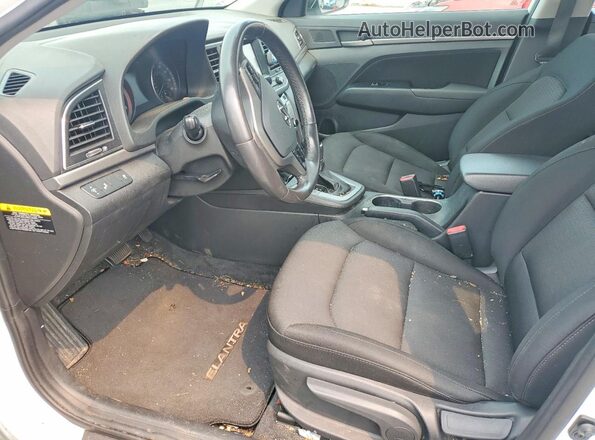 5NPD84LF4JH237788 2018 HYUNDAI ELANTRA White Սալոնի դիմացի տեսք