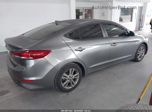 5NPD84LF4JH291477 2018 HYUNDAI ELANTRA Gray Rear right