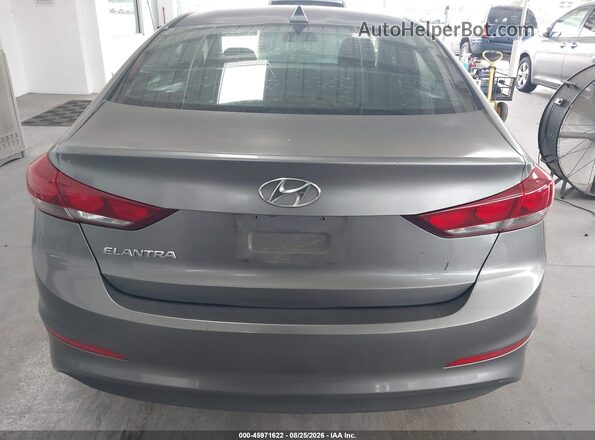 5NPD84LF4JH291477 2018 HYUNDAI ELANTRA Gray 