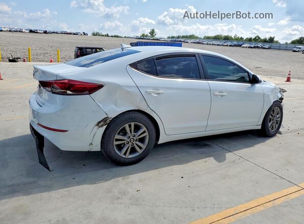 5NPD84LF4JH302199 2018 HYUNDAI ELANTRA White Trasero derecho