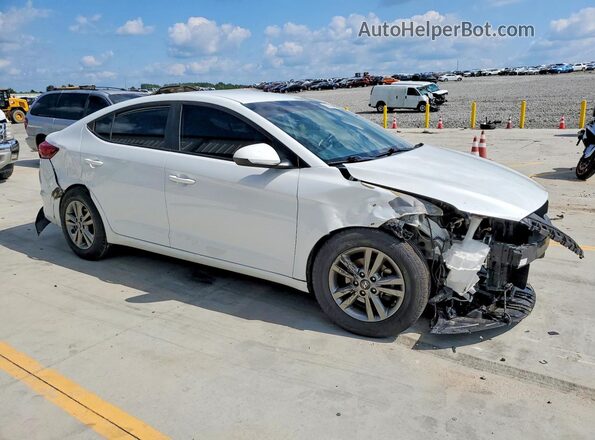5NPD84LF4JH302199 2018 HYUNDAI ELANTRA White Delantero derecho