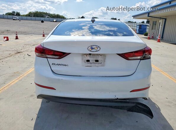 5NPD84LF4JH302199 2018 HYUNDAI ELANTRA White Vista trasera