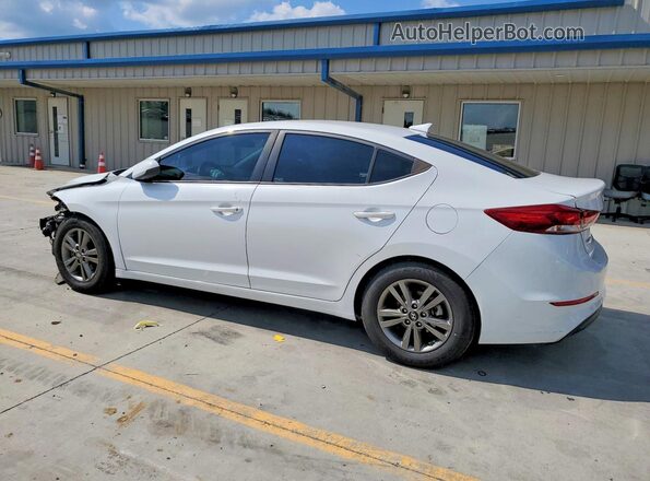 5NPD84LF4JH302199 2018 HYUNDAI ELANTRA White Trasero izquierdo