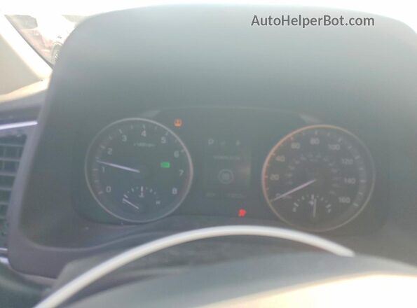 5NPD84LF4JH310044 2018 HYUNDAI ELANTRA White Instrument cluster view