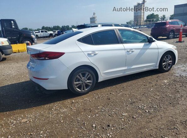 5NPD84LF4JH310044 2018 HYUNDAI ELANTRA White Rear right