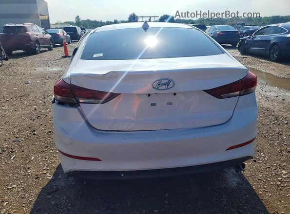 5NPD84LF4JH310044 2018 HYUNDAI ELANTRA White Rear view