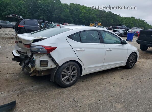 5NPD84LF4JH320833 2018 HYUNDAI ELANTRA Белый Задняя правая четверть