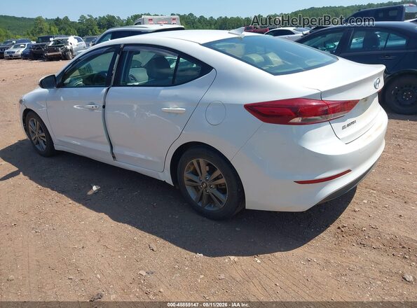 5NPD84LF4JH357784 2018 HYUNDAI ELANTRA Белый Задняя левая четверть