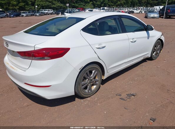 5NPD84LF4JH357784 2018 HYUNDAI ELANTRA Белый Задняя правая четверть