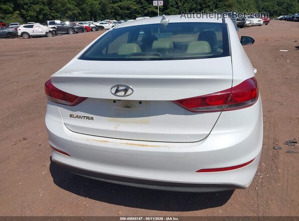 5NPD84LF4JH357784 2018 HYUNDAI ELANTRA Белый 