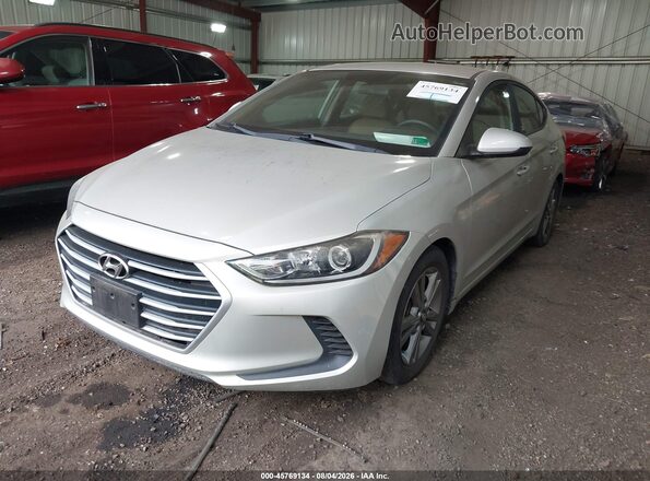5NPD84LF4JH361494 2018 HYUNDAI ELANTRA Бежевый Передняя левая четверть