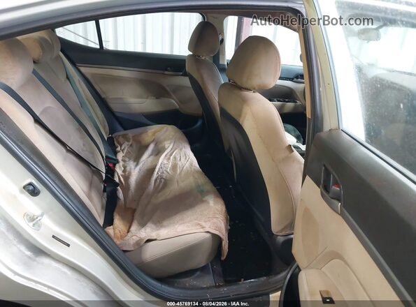 5NPD84LF4JH361494 2018 HYUNDAI ELANTRA Бежевый Вид наклейки с VIN-кодом