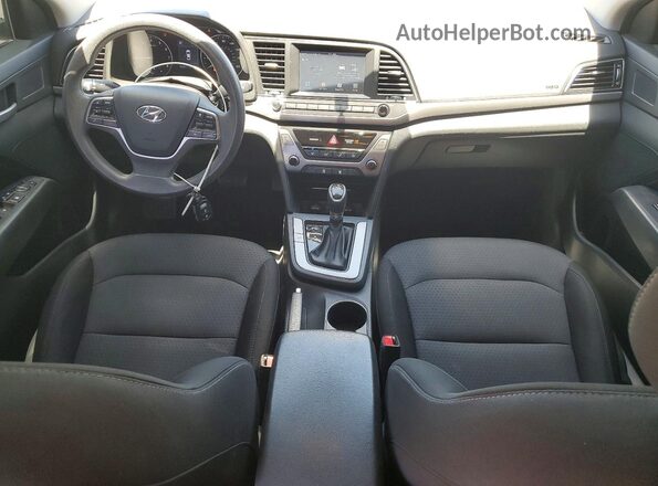 5NPD84LF4JH371216 2018 HYUNDAI ELANTRA Black Vista del salpicadero