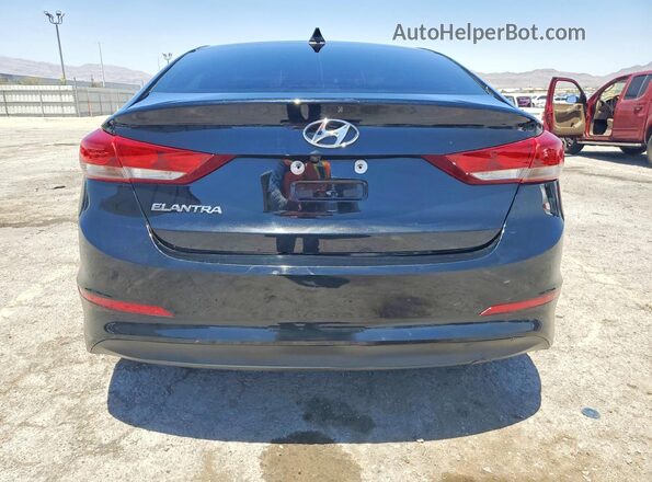 5NPD84LF4JH371216 2018 HYUNDAI ELANTRA Black Vista trasera