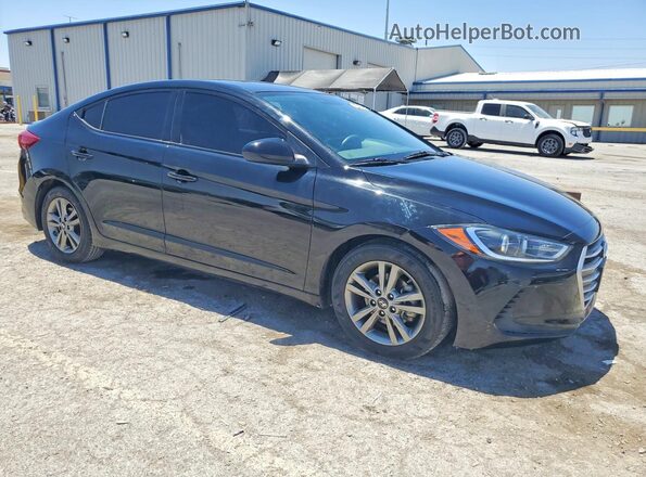 5NPD84LF4JH371216 2018 HYUNDAI ELANTRA Black Delantero derecho