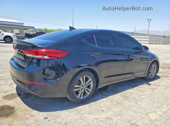 5NPD84LF4JH371216 2018 HYUNDAI ELANTRA Black Trasero derecho