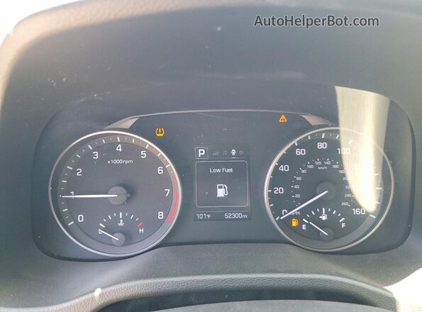 5NPD84LF4JH371216 2018 HYUNDAI ELANTRA Black Vista del cuadro de instrumentos
