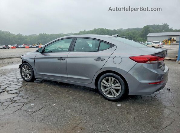5NPD84LF4JH396276 2018 HYUNDAI ELANTRA Gray Tył lewy