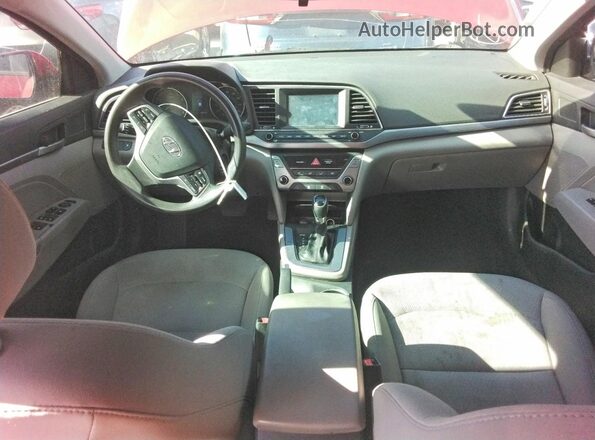 5NPD84LF4JH402626 2018 HYUNDAI ELANTRA Red 
