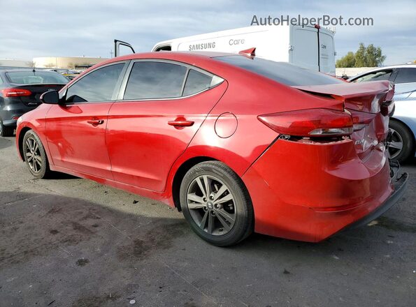 5NPD84LF4JH402626 2018 HYUNDAI ELANTRA Red Vista frontal