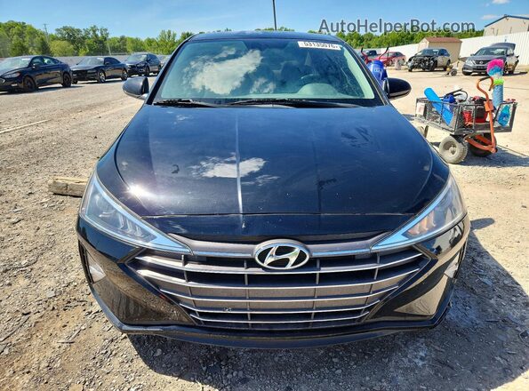5NPD84LF4KH410534 2019 HYUNDAI ELANTRA Black Vista frontal