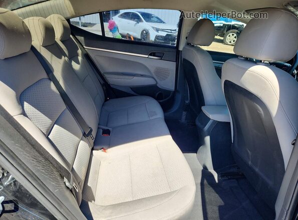 5NPD84LF4KH410534 2019 HYUNDAI ELANTRA Black Vista de los asientos traseros
