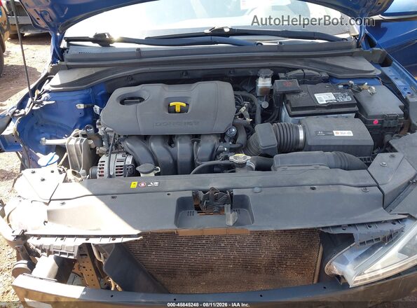5NPD84LF4KH413112 2019 HYUNDAI ELANTRA Blue Rear view
