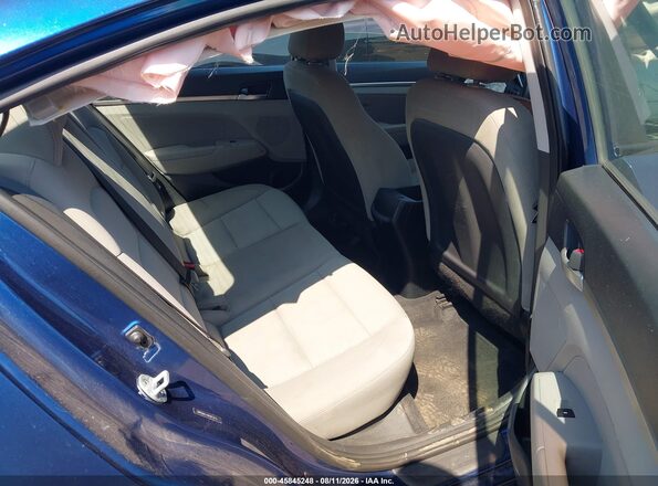 5NPD84LF4KH413112 2019 HYUNDAI ELANTRA Blue VIN sticker view