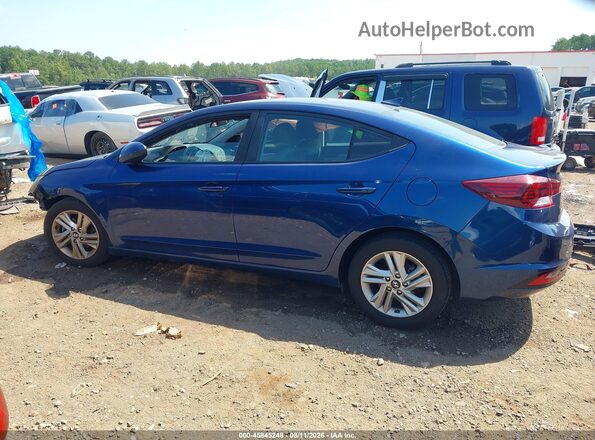 5NPD84LF4KH413112 2019 HYUNDAI ELANTRA Blue 