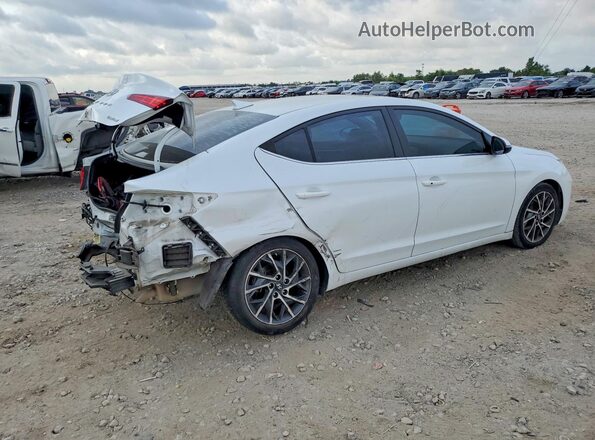 5NPD84LF4KH416270 2019 HYUNDAI ELANTRA Белый Задняя правая четверть