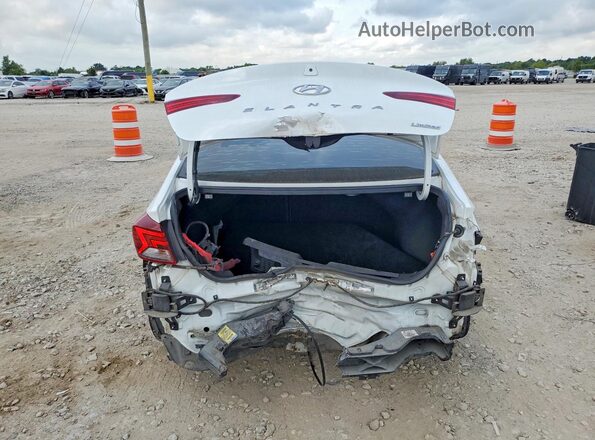 5NPD84LF4KH416270 2019 HYUNDAI ELANTRA Белый Вид сзади