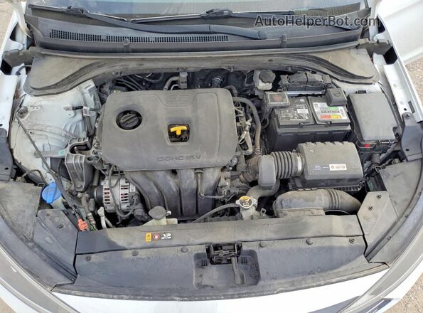 5NPD84LF4KH416270 2019 HYUNDAI ELANTRA Белый Вид задней части салона