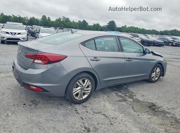 5NPD84LF4KH419587 2019 HYUNDAI ELANTRA Серый Задняя правая четверть