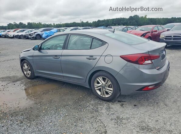 5NPD84LF4KH419587 2019 HYUNDAI ELANTRA Серый Задняя левая четверть