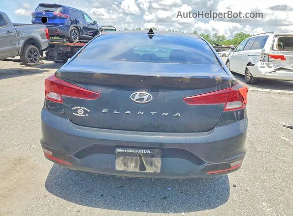 5NPD84LF4KH431948 2019 HYUNDAI ELANTRA Black უკანა ხედი