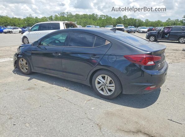 5NPD84LF4KH431948 2019 HYUNDAI ELANTRA Black უკანა მარცხენა