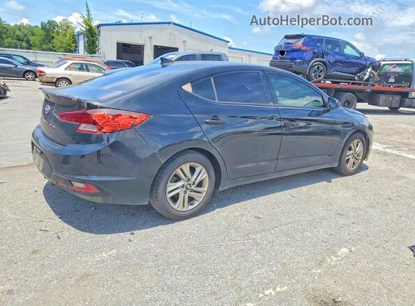 5NPD84LF4KH431948 2019 HYUNDAI ELANTRA Black უკანა მარჯვენა