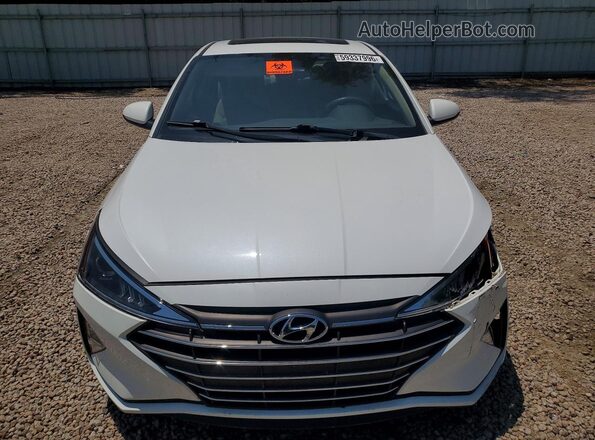 5NPD84LF4KH434185 2019 HYUNDAI ELANTRA White Front view