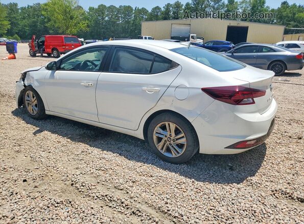 5NPD84LF4KH434185 2019 HYUNDAI ELANTRA White Rear left