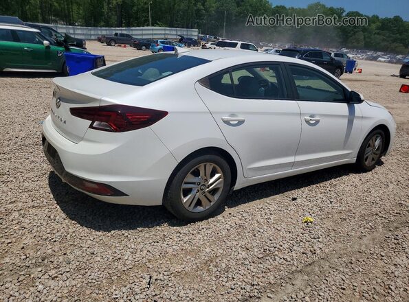 5NPD84LF4KH434185 2019 HYUNDAI ELANTRA White Rear right