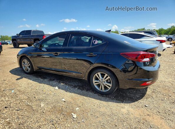 5NPD84LF4KH434235 2019 HYUNDAI ELANTRA Black Tył lewy